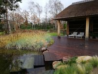 English garden Teteringen with 240m2 swimming pond